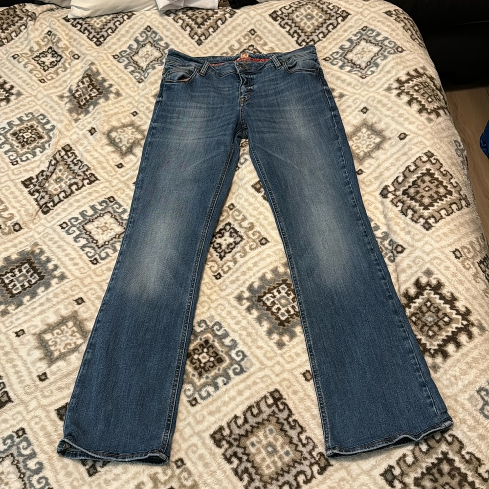 Lightly worn Hugo Boss Orange Women's Jeans BootCut W30 L34 Blue Stonewash 30/34